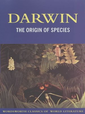 cover image of The origin of species